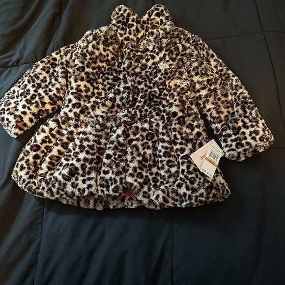 Veste En Fausse Fourrure Lapin French Couture - Style Bomber Taille S